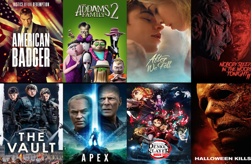 movie releases react app preview