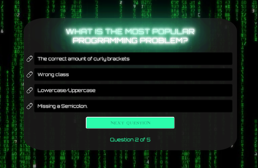 redux quiz project preview